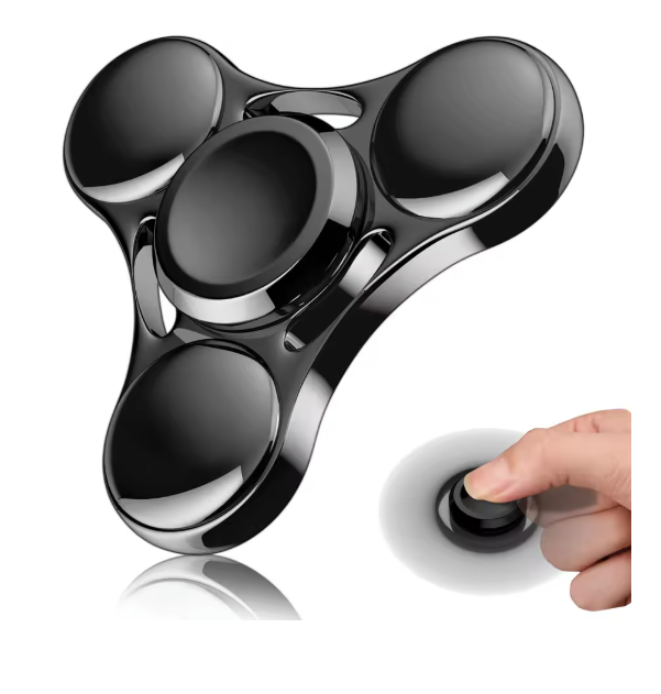 Rainbow Fidget Spinner Toys Metal UFO Small Handheld Finger Spinners Gift for Kids Adults Spinning Top Focus Desk Fingertip
